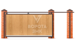 Подвесные гаражные ворота 2500×4000 ЗМК-7398