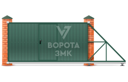 Автоматические ворота 2200×3200 ЗМК-7236