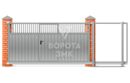 Ворота откатные 5500×2900 ЗМК-7993