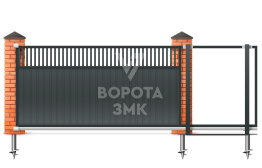 Откатные ворота 2200×3500 Hormann ЗМК-6939