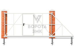 Откатные ворота 6 м 6000×2600 ЗМК-8034