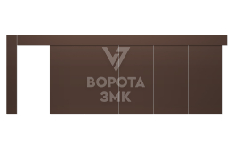 Откатные противопожарные ворота 4500×3000 ЗМК-4698