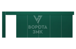 Откатные противопожарные ворота 2500×3500 ЗМК-4702