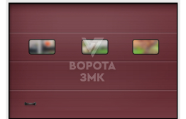 Гаражные ворота автоматические 2125×2500 ЗМК-3442