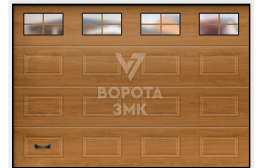 Подъемные ворота на гараж 2750×2125 ЗМК-3421
