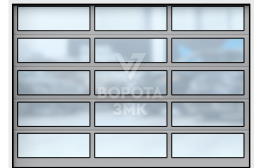 Секционные ворота для мойки 2125×3000 ЗМК-3533