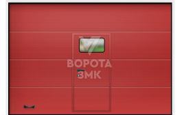 Подъемные ворота с дверью 2750×2500 ЗМК-3231